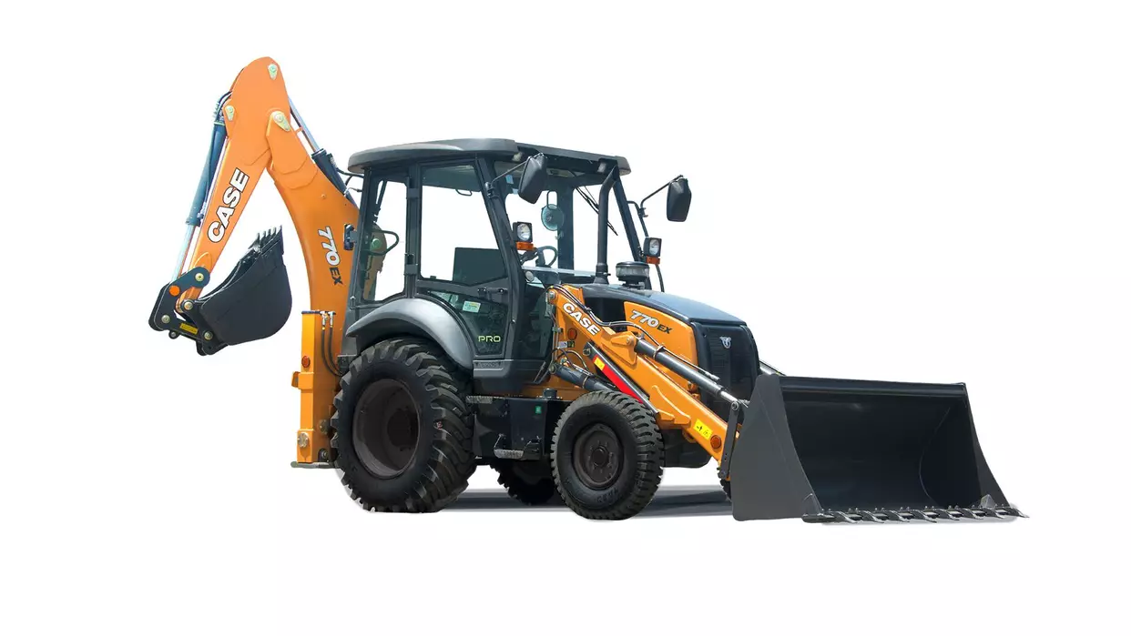 CASE 770EX PLUS backhoe loader